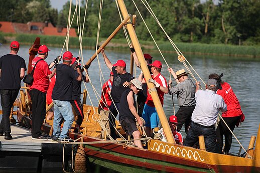 Taufe und Jungfernfahrt der F.A.N. nach Fürth und Nürnberg