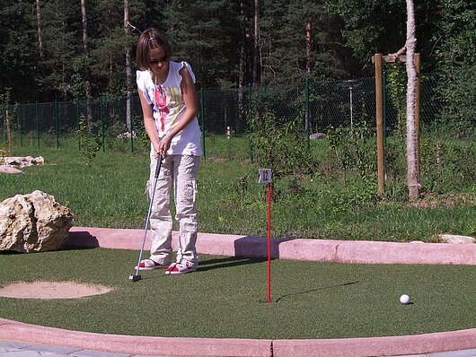 Minigolfen macht Spaß!