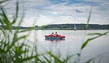 Tretbootfahren am Altmühlsee