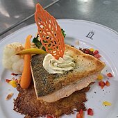 Lachs vom Parkhotel Altmühltal