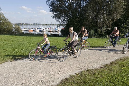 Radeln am Altmühlsee